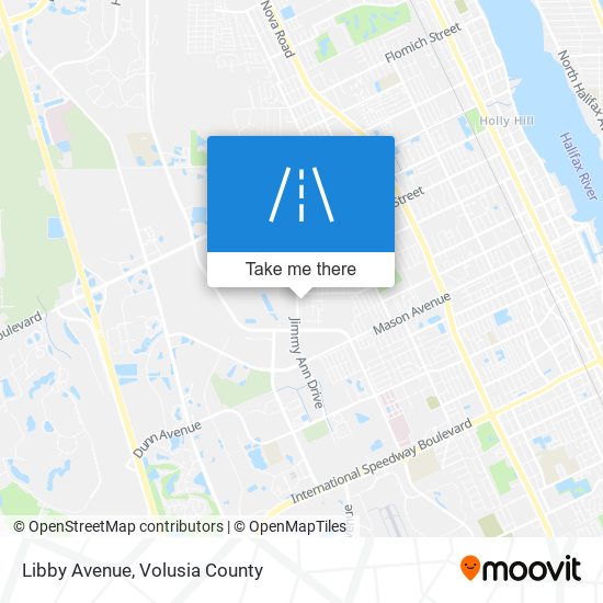 Libby Avenue map