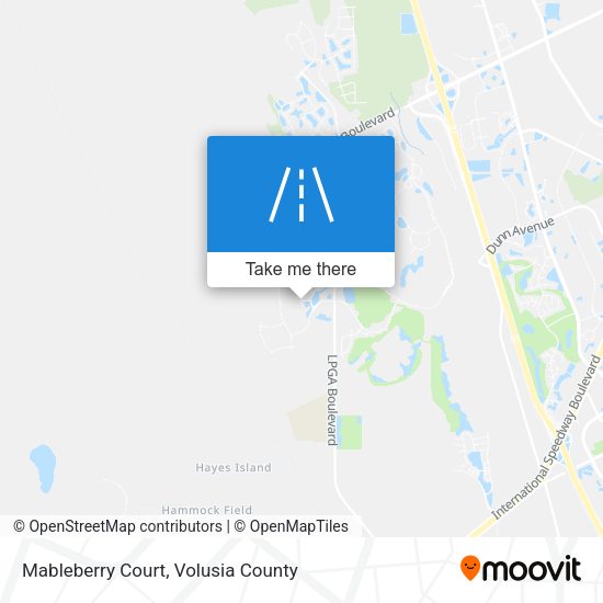 Mableberry Court map