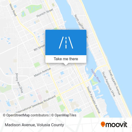 Madison Avenue map