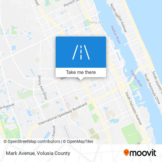 Mark Avenue map