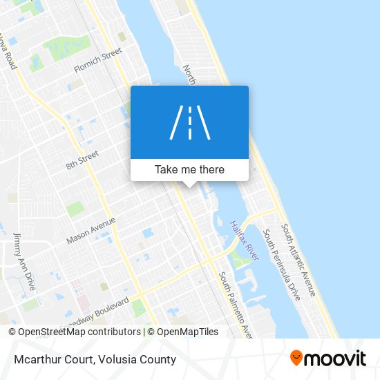 Mcarthur Court map