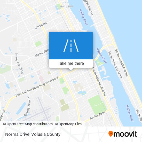 Norma Drive map