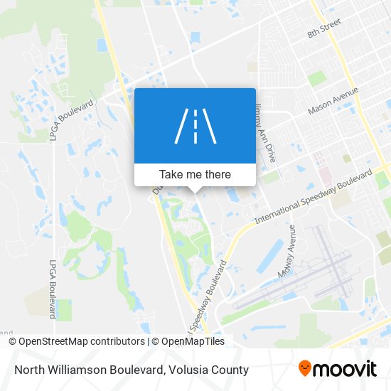 Mapa de North Williamson Boulevard