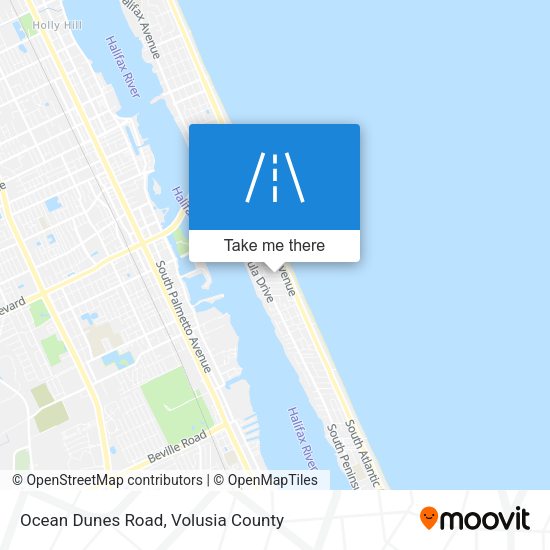 Ocean Dunes Road map