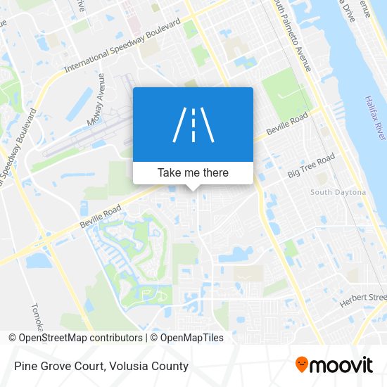 Pine Grove Court map