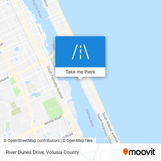 River Dunes Drive map