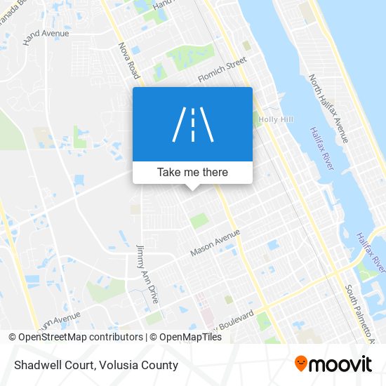 Mapa de Shadwell Court