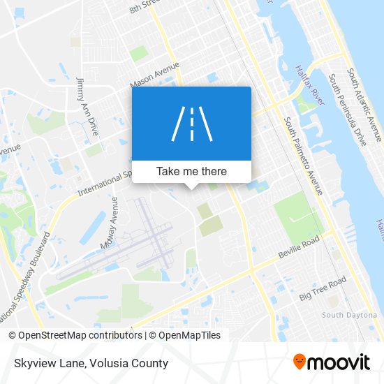 Skyview Lane map