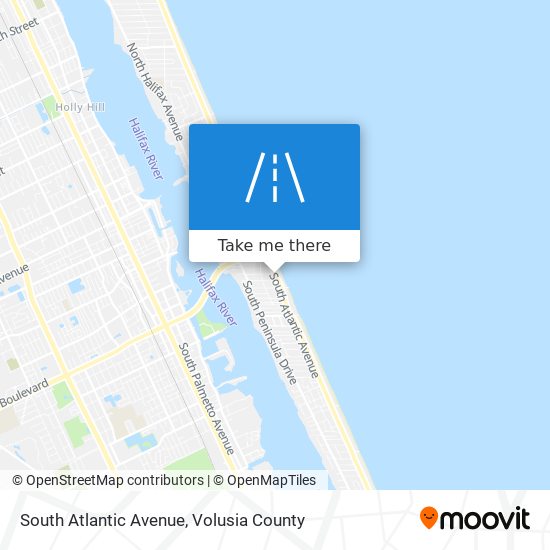 South Atlantic Avenue map