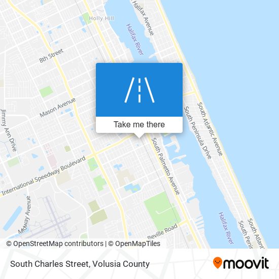 South Charles Street map