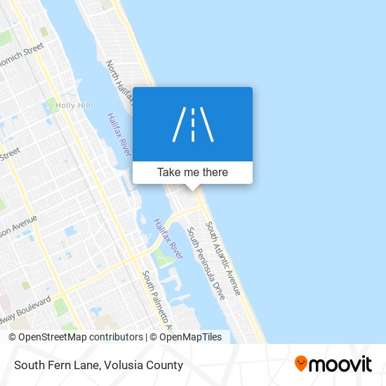 Mapa de South Fern Lane