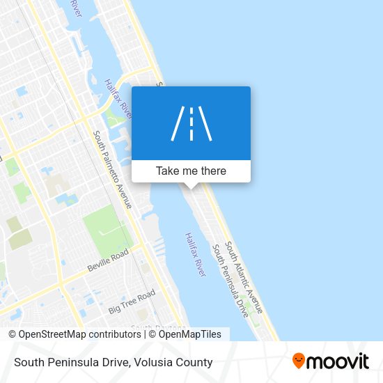 Mapa de South Peninsula Drive
