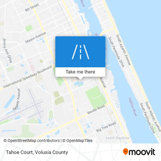 Tahoe Court map