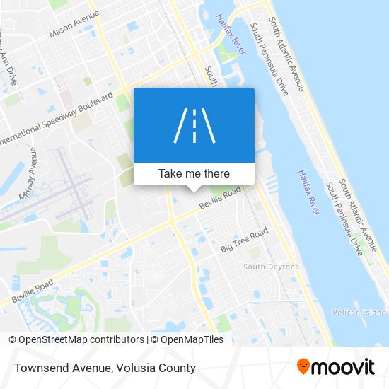 Townsend Avenue map