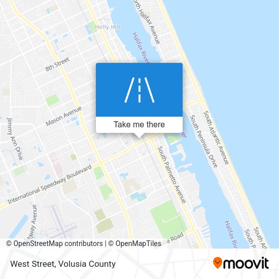 West Street map