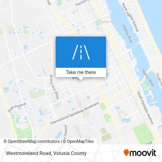 Mapa de Westmoreland Road