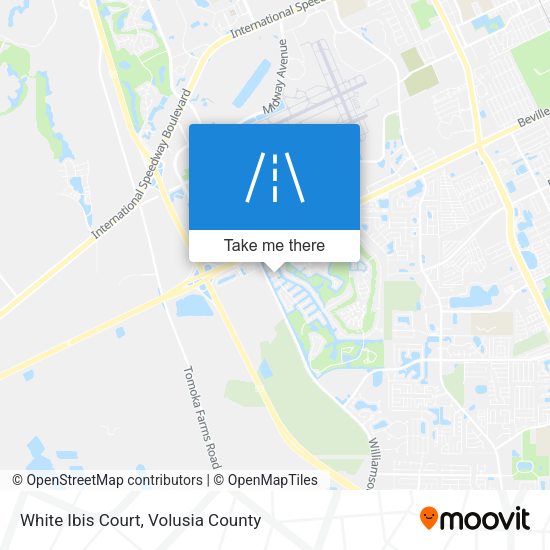 White Ibis Court map