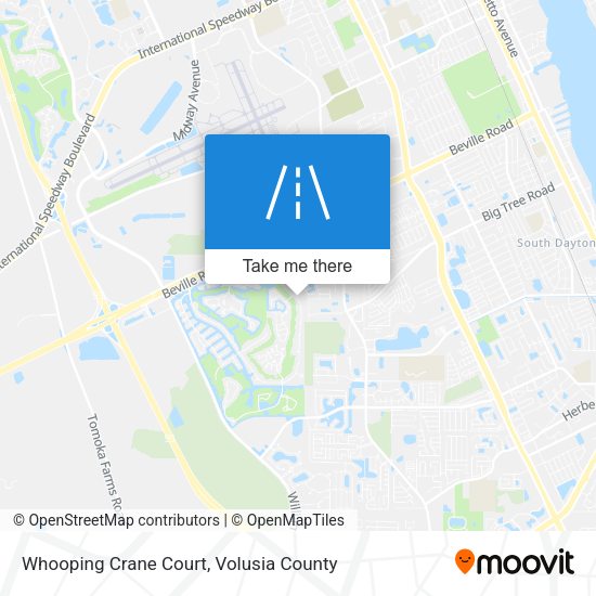 Whooping Crane Court map