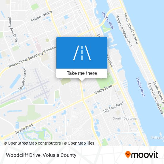 Mapa de Woodcliff Drive