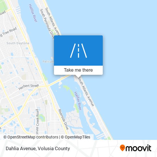 Mapa de Dahlia Avenue
