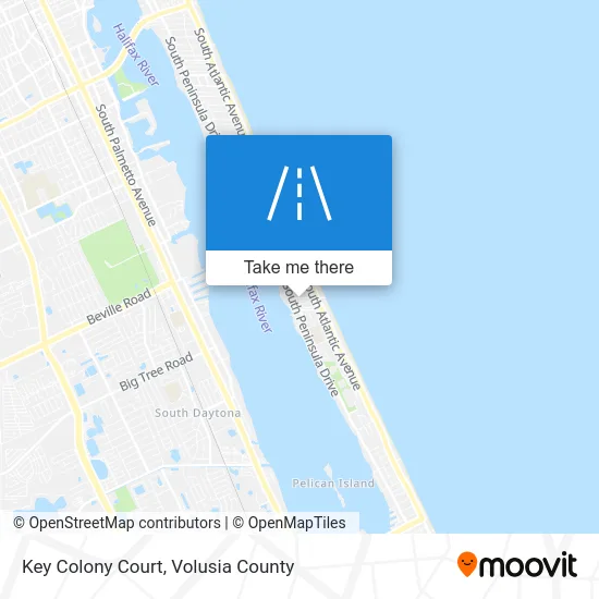 Key Colony Court map