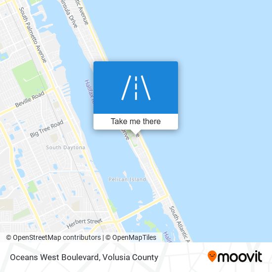 Oceans West Boulevard map