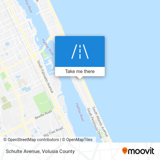 Schulte Avenue map