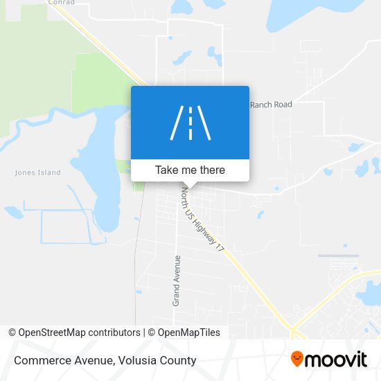 Mapa de Commerce Avenue