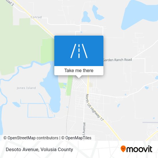 Desoto Avenue map