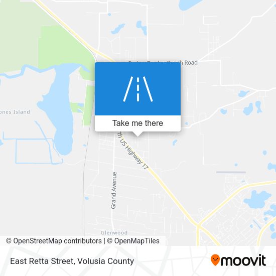 Mapa de East Retta Street