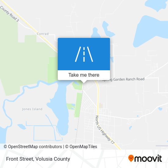Front Street map