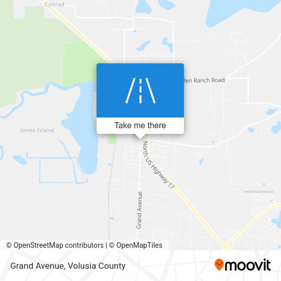 Mapa de Grand Avenue