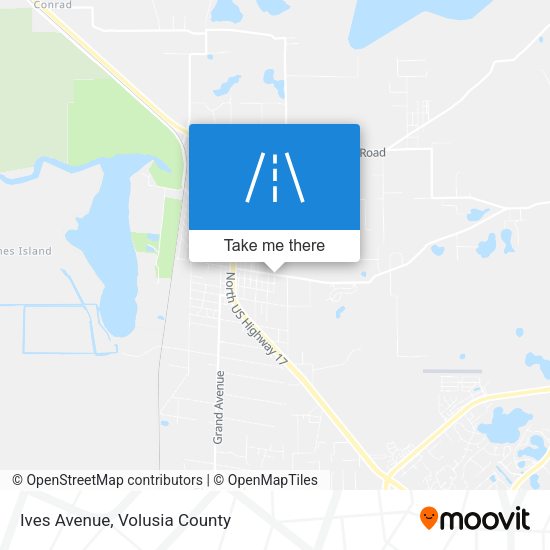 Mapa de Ives Avenue
