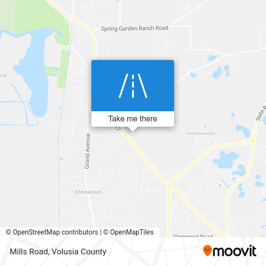 Mills Road map