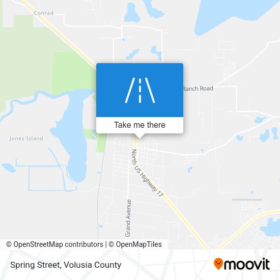 Mapa de Spring Street
