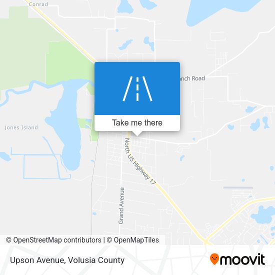 Mapa de Upson Avenue