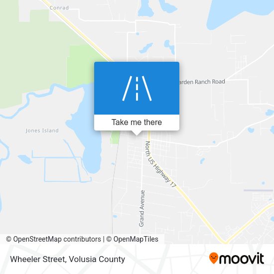 Wheeler Street map