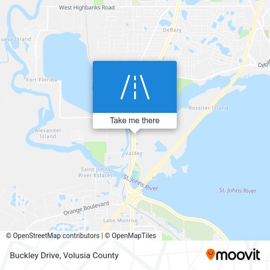 Buckley Drive map