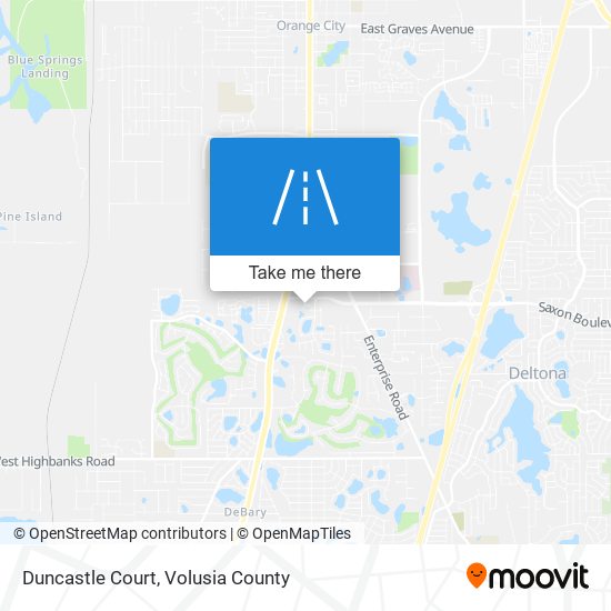 Duncastle Court map