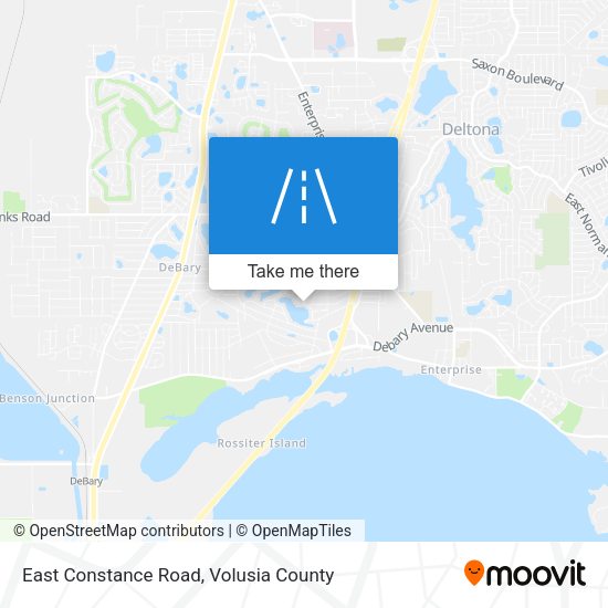 Mapa de East Constance Road