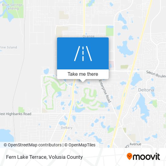 Mapa de Fern Lake Terrace