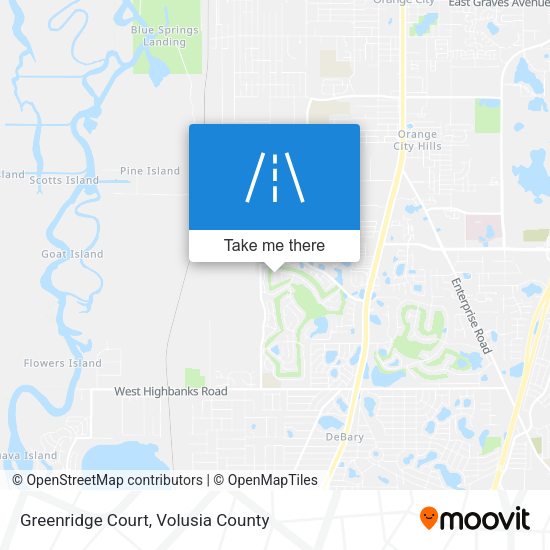 Greenridge Court map