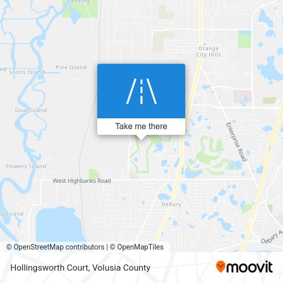 Mapa de Hollingsworth Court