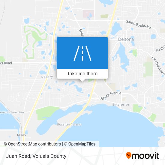 Mapa de Juan Road