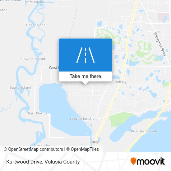 Mapa de Kurtwood Drive
