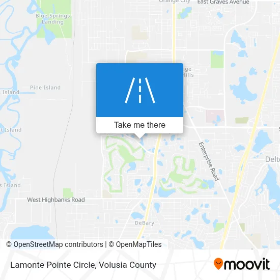 Lamonte Pointe Circle map