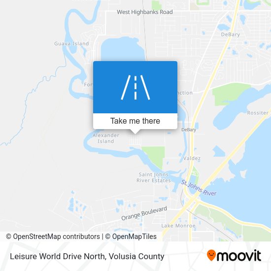 Mapa de Leisure World Drive North