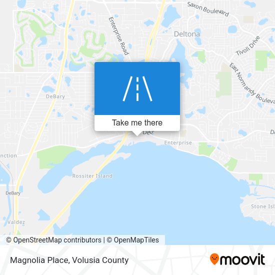Mapa de Magnolia Place