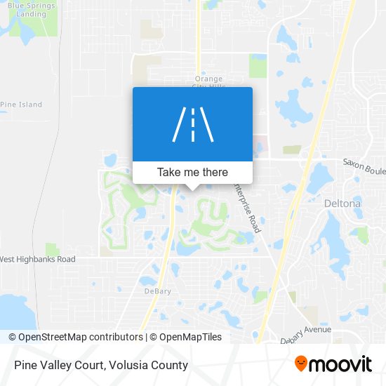 Mapa de Pine Valley Court