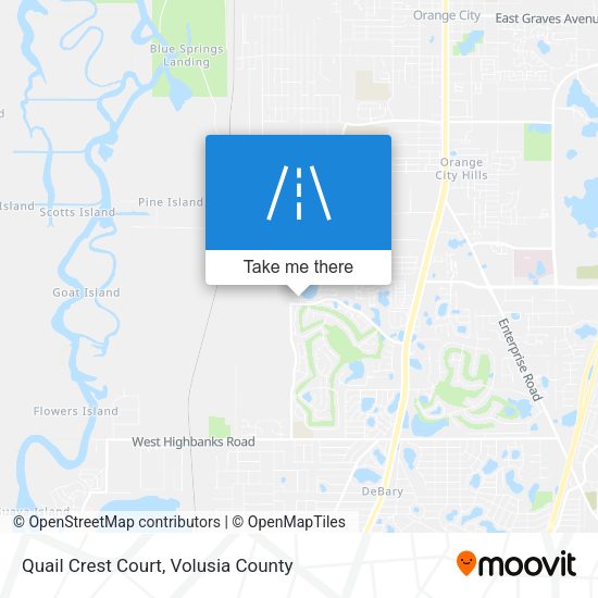Mapa de Quail Crest Court